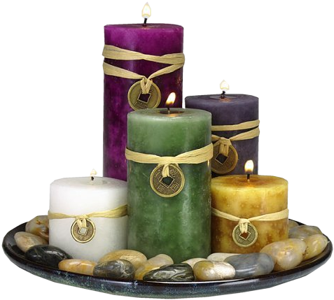Velas decorativas